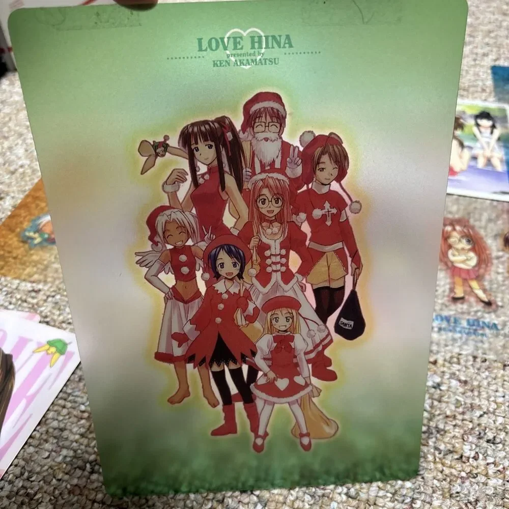 Love Hina Shitajiki Pencil Boards Lot (8 total) - ~7x10